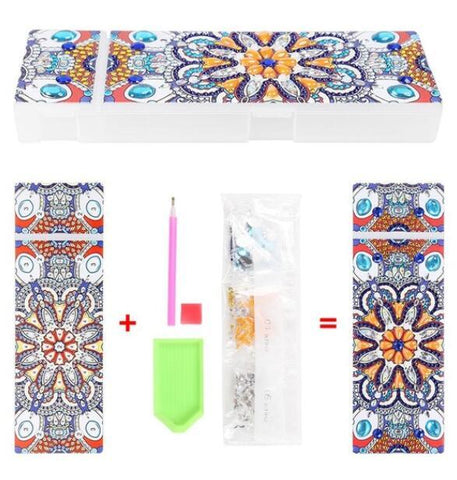 Image of DIY Diamond Painting Pencil Case #19