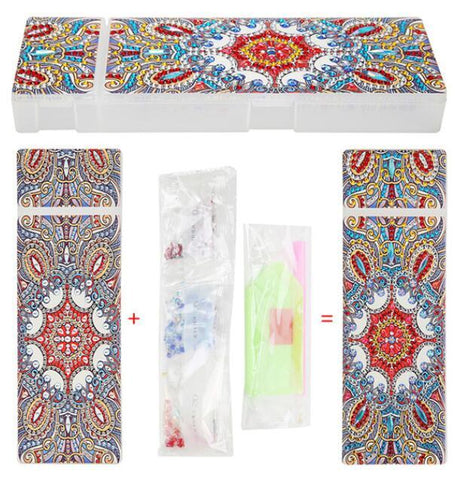 Image of DIY Diamond Painting Pencil Case #11