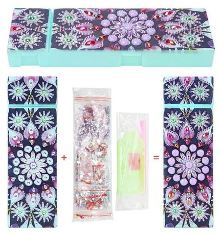 Image of DIY Diamond Painting Pencil Case #2
