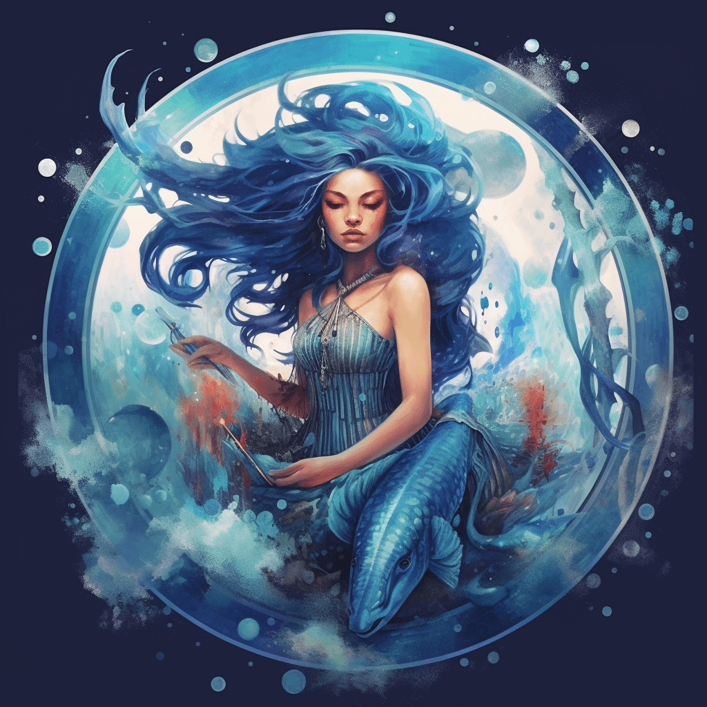 Aquarius' Aura - DIY Diamond Painting