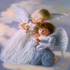 Diamond Painting of Baby with Little Angel