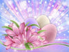 Easter Eggs with Pink Lilies Diamond Painting