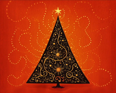 Image of Merry Christmas Tree - DIY Diamond Painting