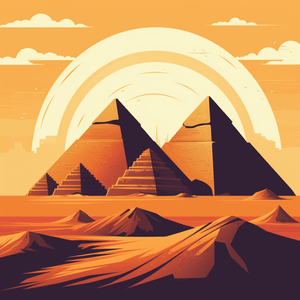 Pyramids of Giza - DIY Diamond Painting