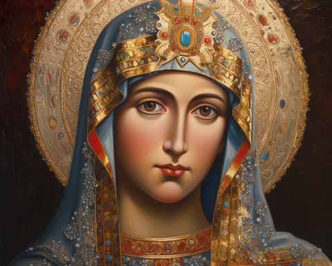 Russian Orthodox Beauty - DIY Diamond Painting