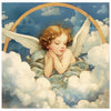Sleeping Baby Angel on Clouds - DIY Diamond Painting
