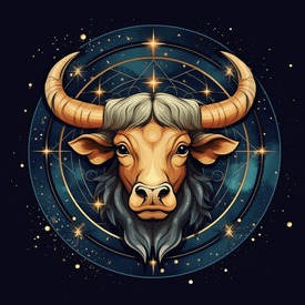 Diamond Painting Zodiac Sign Bull – Diamonds Wizard