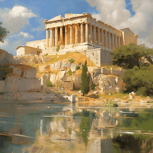 The Acropolis - DIY Diamond Painting