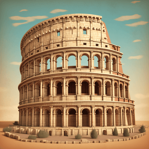 Image of The Colosseum - DIY Diamond Painting