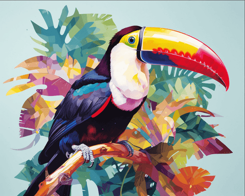 Image of Tropical Treasures - DIY Diamond Painting