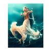 Couple Dancing Underwater with Candlelight Diamond Painting