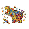 Chunky Hippo Wooden Jigsaw Puzzle