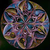 Colorful circular mandala diamond painting