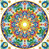 Stunning Colorful Mandala Diamond Art