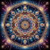 diamond painting of cosmic Mandala geometry art