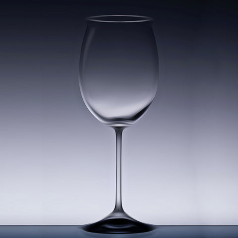 Image of Diamond Painting of a Crystal Wine Glass