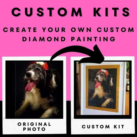 Image of Custom Diamond Painting Kit | Create Your Own Diamond Painting