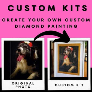 Custom Diamond Painting Kit | Create Your Own Diamond Painting