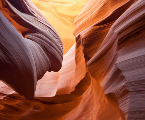 Image of diamond painting of a slot canyon in the Grand Canyon