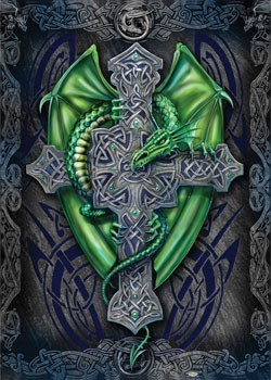 Image of Green Dragon  - DIY Diamond Painting