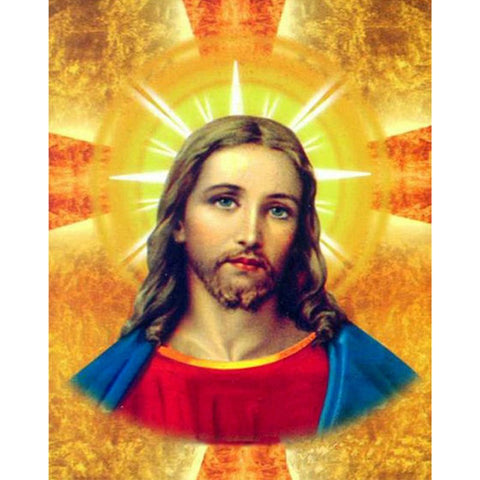 Image of sacred depiction of Jesus Christ diamond art