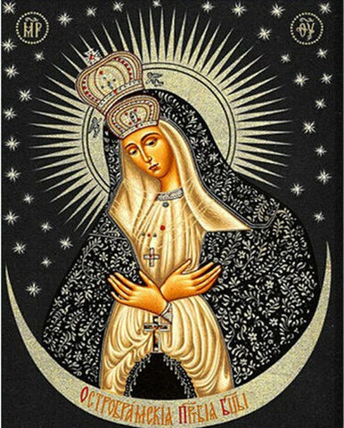 Image of diamond painting of Our Lady of Perpetual Help