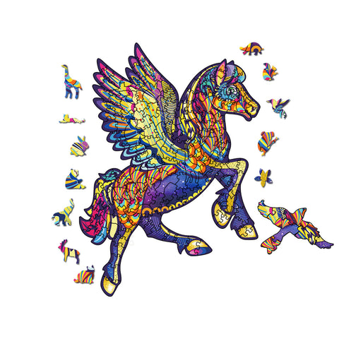 Image of Enchanted Pegasus Wooden Jigsaw Puzzle