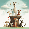 Playful Pup Pack Diamond Painting