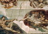 Diamond Painting of Michelangelo's The Creation of Adam from the Sistine Chapel