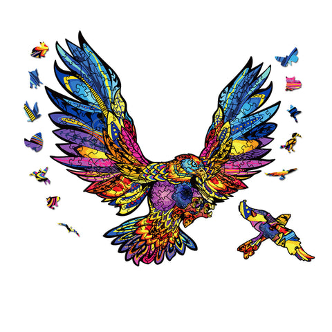 Image of Soaring Eagle Wooden Jigsaw Puzzle