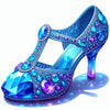 Sparkling Crystal High Heels Diamond Painting