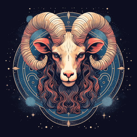 Image of Diamond Painting of Aries, the Ram