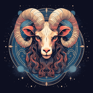 Diamond Painting of Aries, the Ram