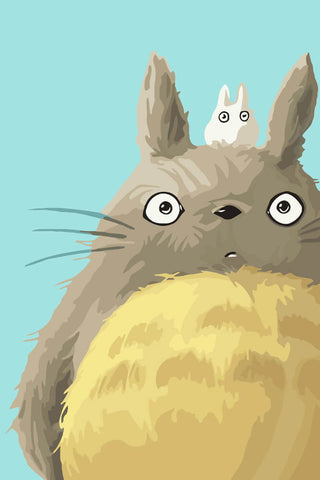 Image of Totoro - DIY Painting By Numbers