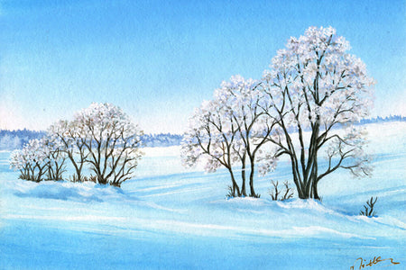 Winter - DIY Painting By Numbers