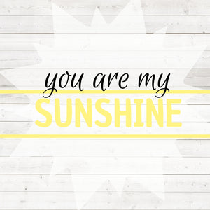you are my sunshine painting