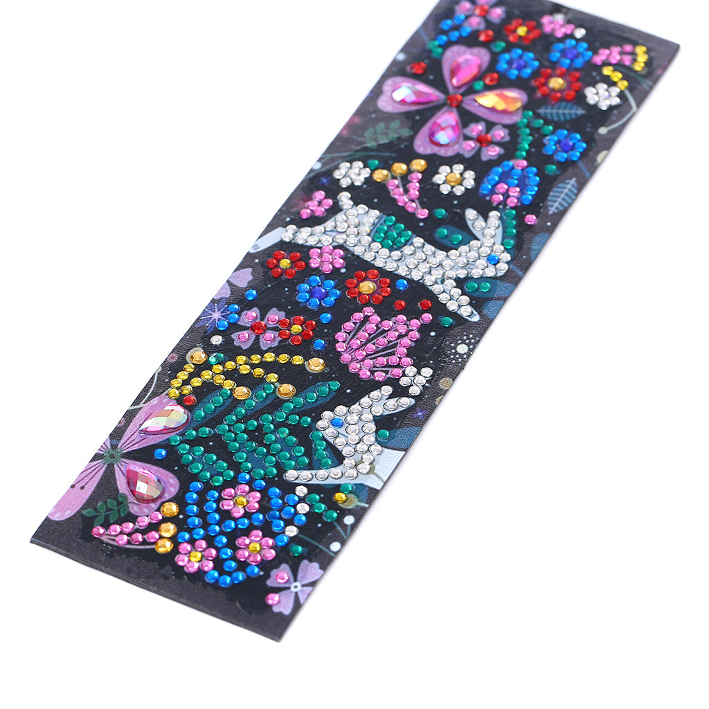 Happy Rabbit - Diamond Painting Bookmark