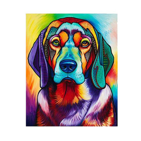Image of Dog Pop Art #6 - DIY Diamond Painting