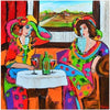 Women in a restaurant - DIY Diamond  Painting