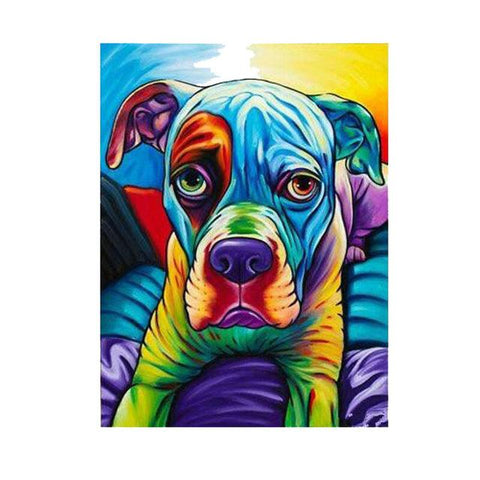 Image of Dog Pop Art #9 - DIY Diamond Painting