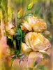 Glowing Iris flowers #4 - DIY Diamond Painting