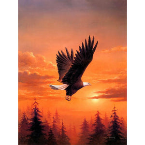 Twilight Eagle - DIY Diamond Painting