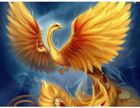 Image of Golden Phoenix - DIY Diamond Painting