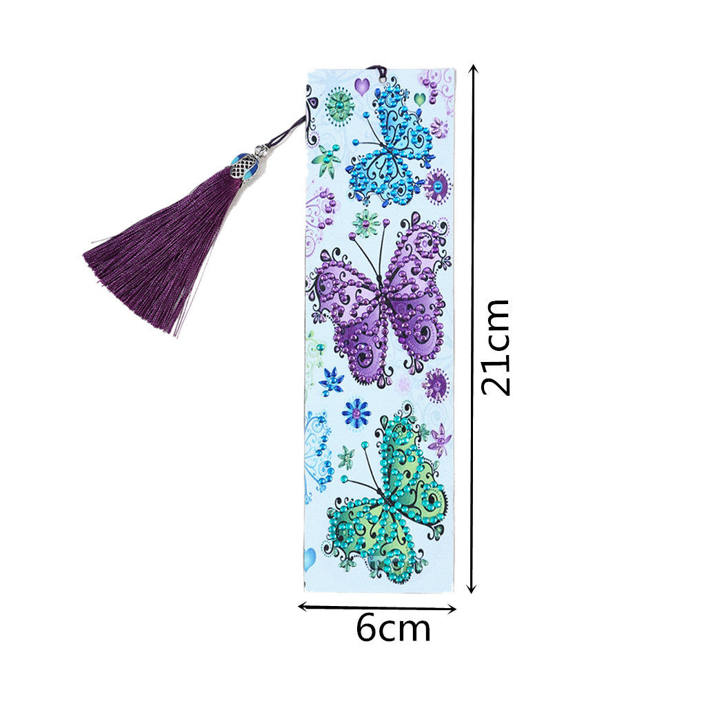 Butterfly - Diamond Painting Bookmark