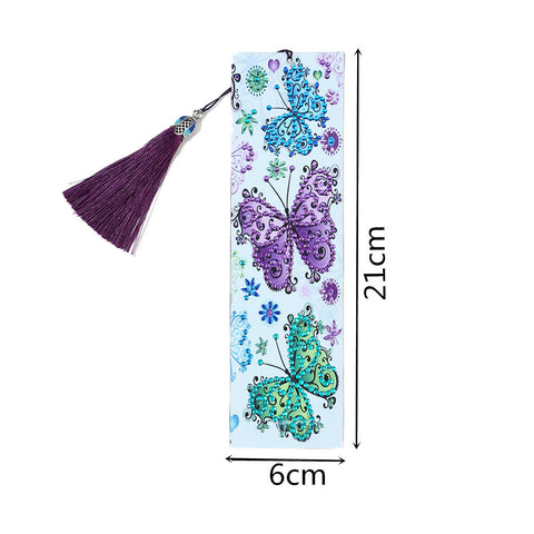 Image of Butterfly - Diamond Painting Bookmark