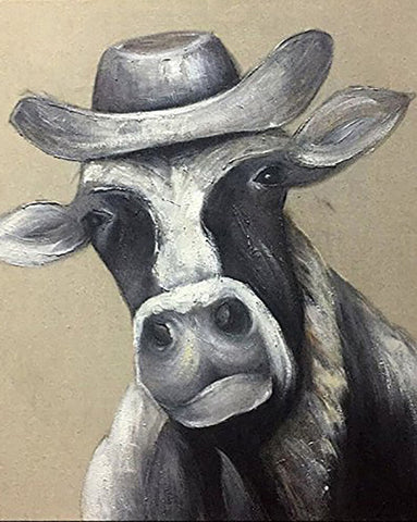 Image of Cow - DIY Painting By Numbers