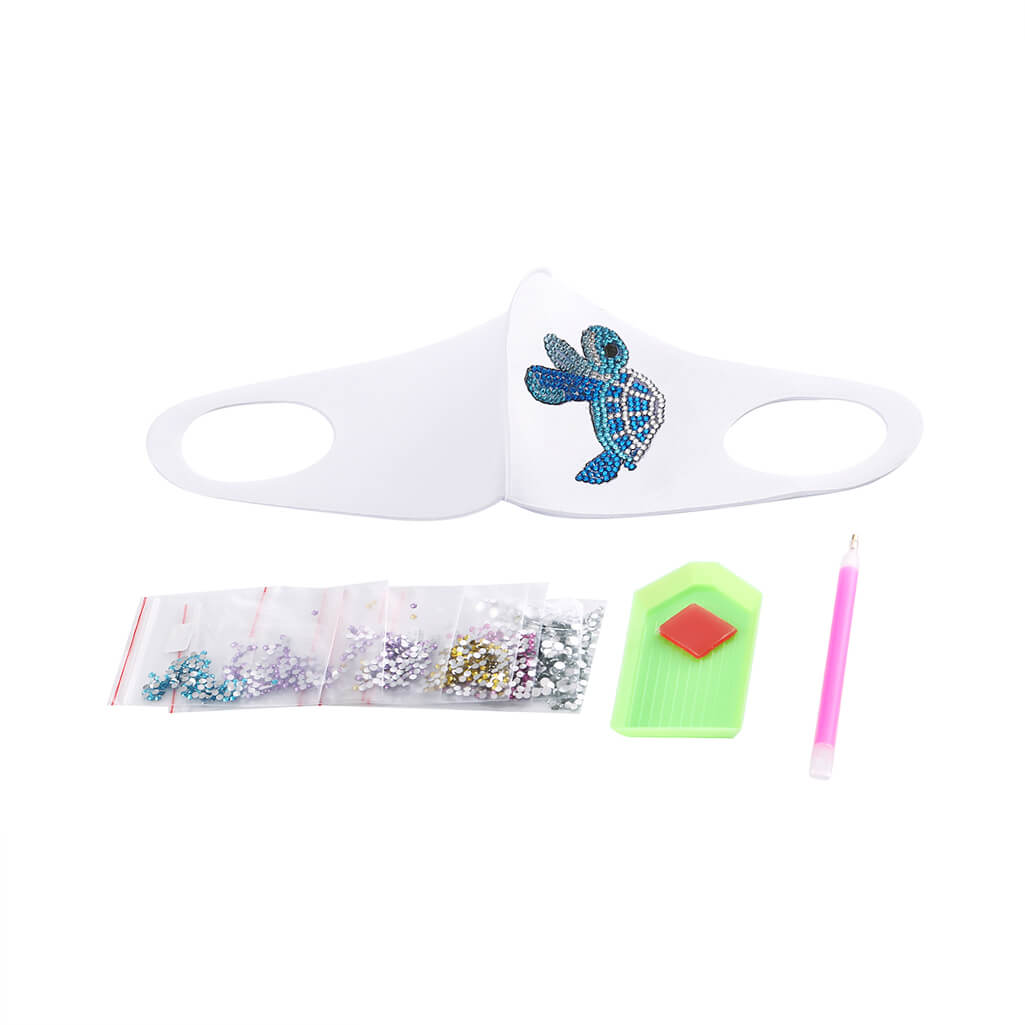 Turtle - DIY Diamond Face Mask