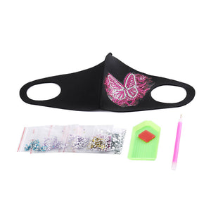 Pink Butterfly - DIY Diamond Face Mask