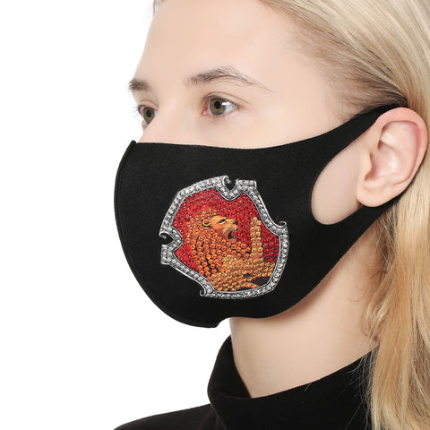 Image of Lion - DIY Diamond Face Mask