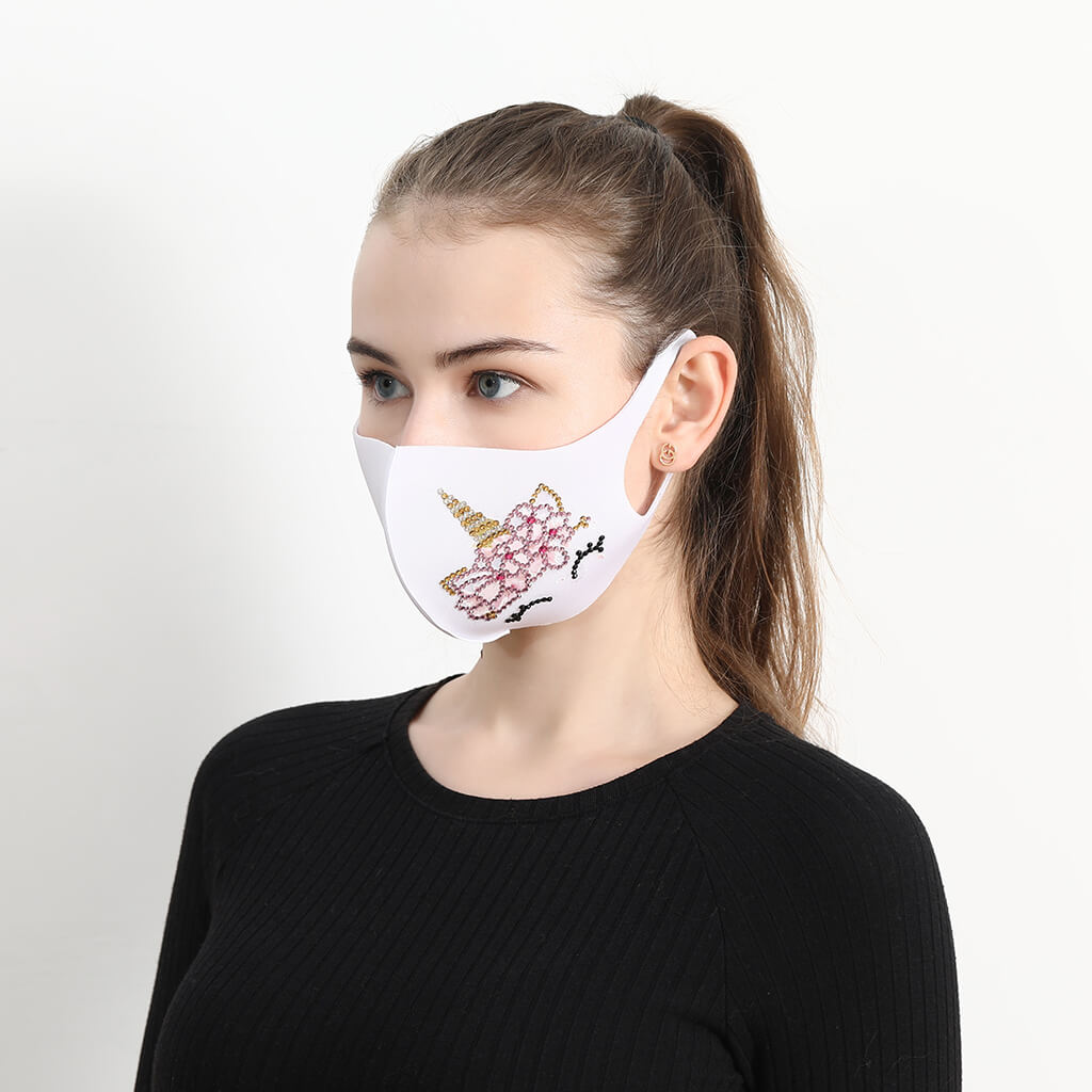 Candy Unicorn - DIY Diamond Face Mask